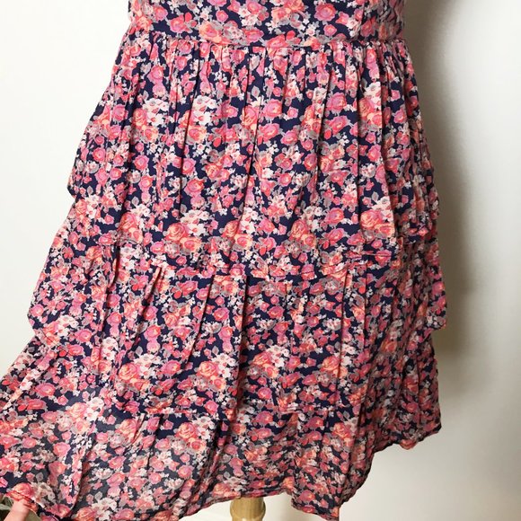 XXI Floral Pattern Tiered Dress - Picture 5 of 6